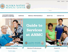 Tablet Screenshot of anmc.org